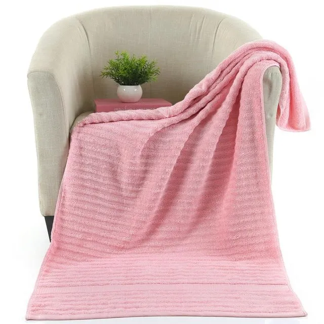 100% Bamboo Fiber Bath Towels