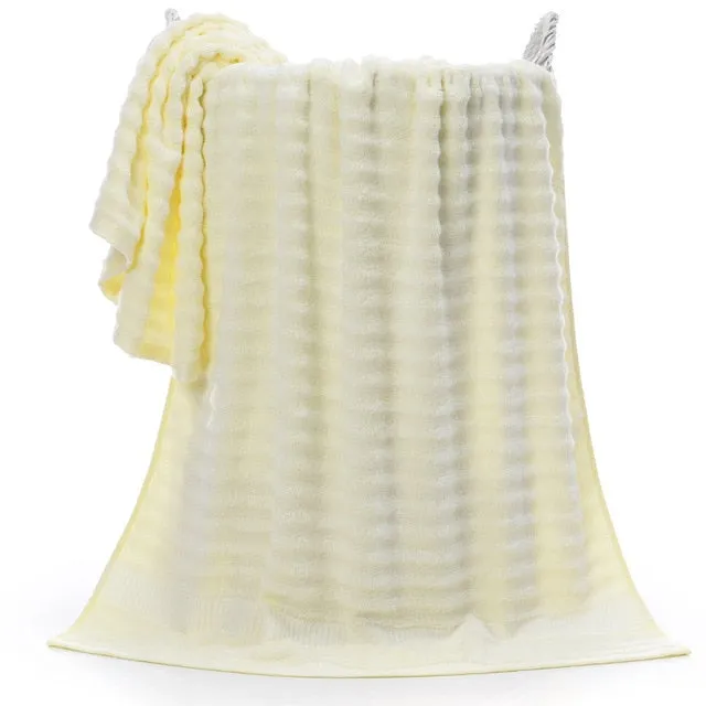 100% Bamboo Fiber Bath Towels