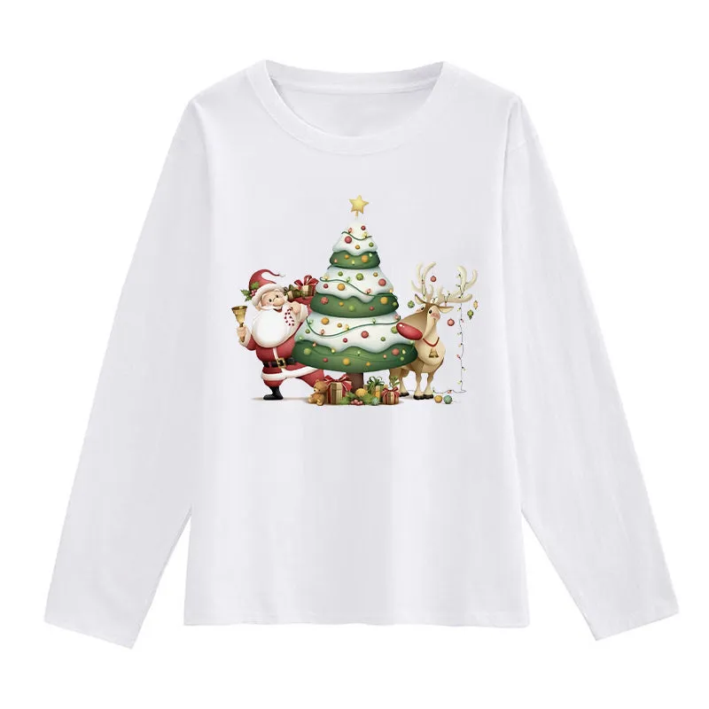 2022 Christmas Tree Santa T-Shirts
