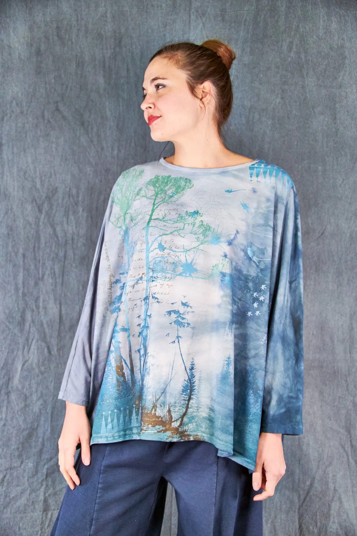 2331HD Poet Top Grey Blues-Poetry Trees