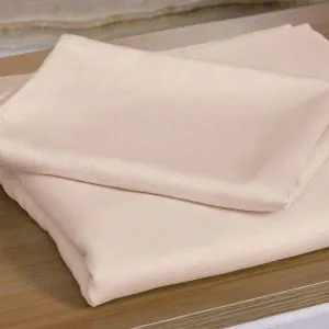 4 PCS NATURAL BAMBOO COTTON BED SHEET SET - IVORY
