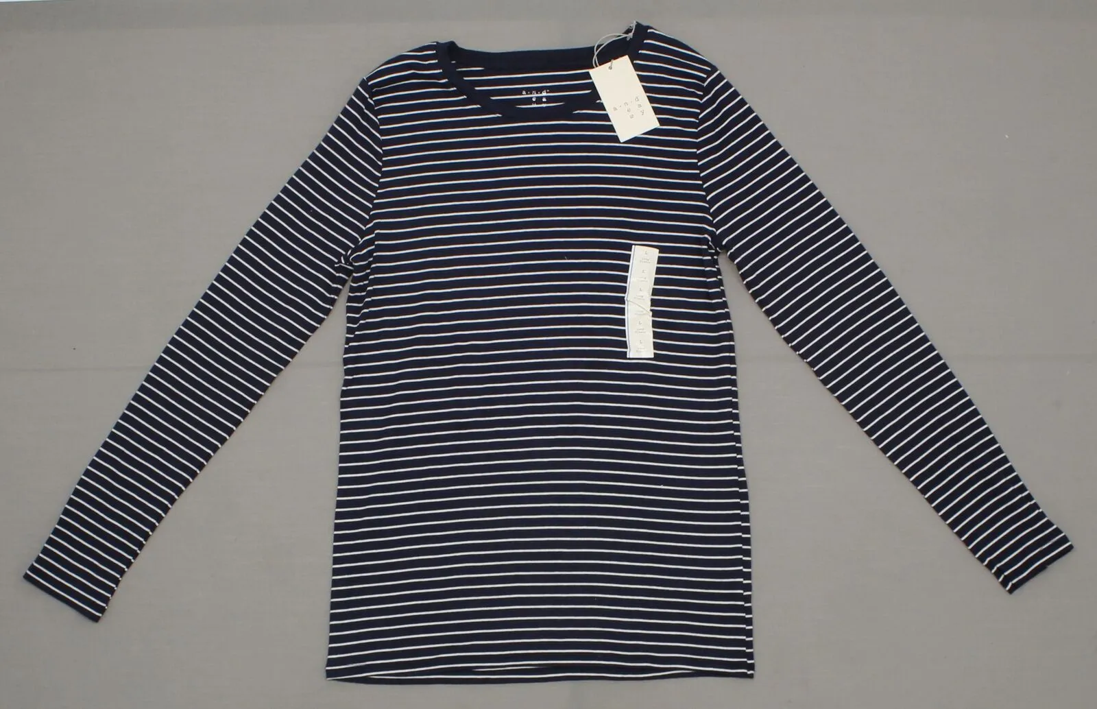 A New Day Women's Fitted Long Sleeve Crewneck T-Shirt