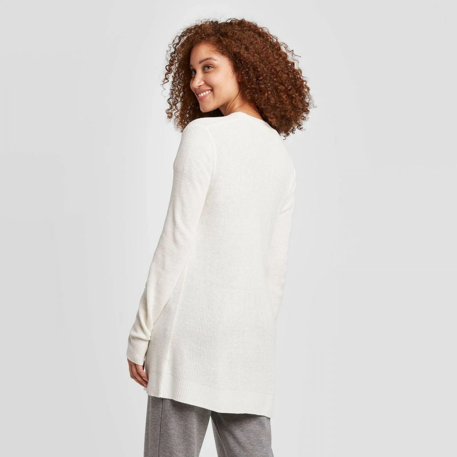 A New Day Women's Long Sleeve Open Layer Cardigan Sweater