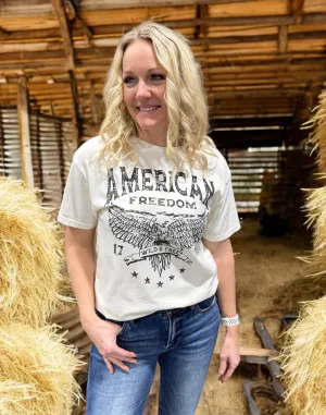 American Freedom Mineral Washed Tee