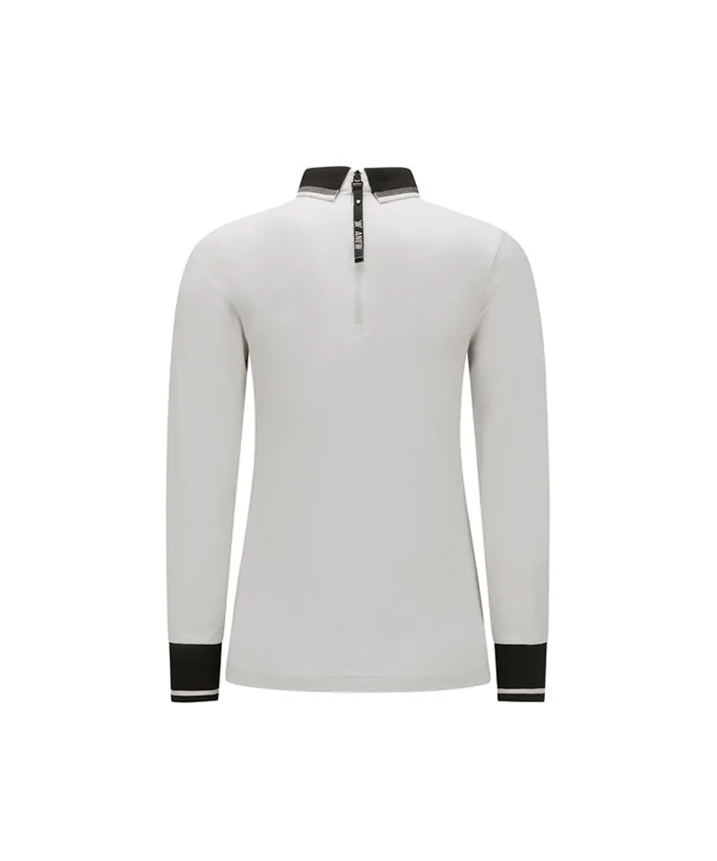 ANEW Golf Women's Cuffs Point Long T-Shirt - Light Beige