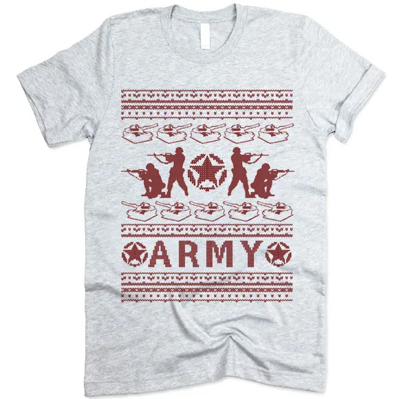 Army Christmas T Shirt