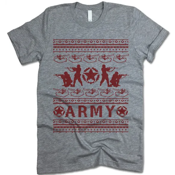 Army Christmas T Shirt