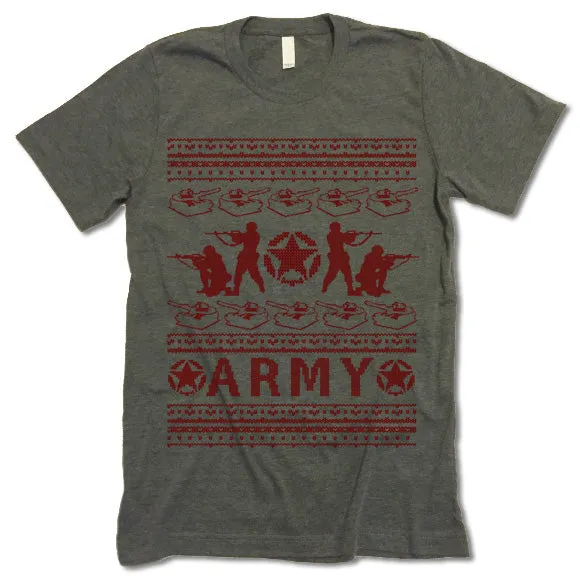 Army Christmas T Shirt