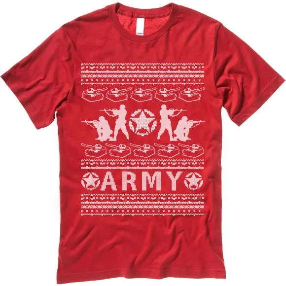 Army Christmas T Shirt