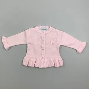 Baby Girls Knitted Cardigan - Pink