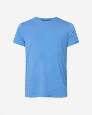 Bamboo R-Neck Tee - Blue
