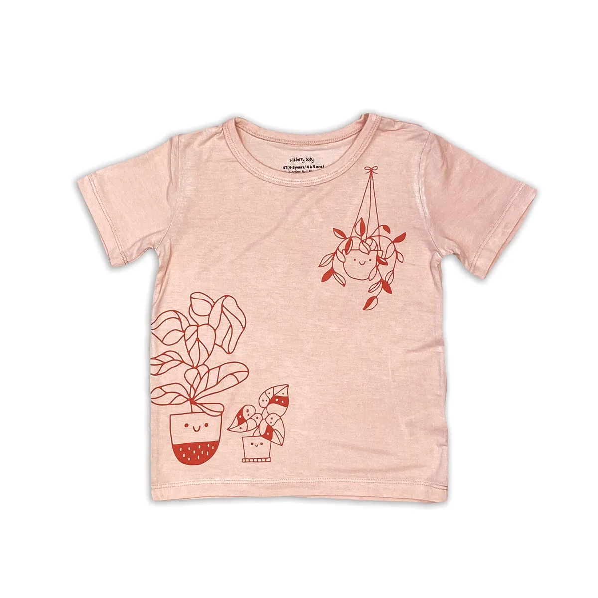 Bamboo Short Sleeve Graphic Tee (Blossom)