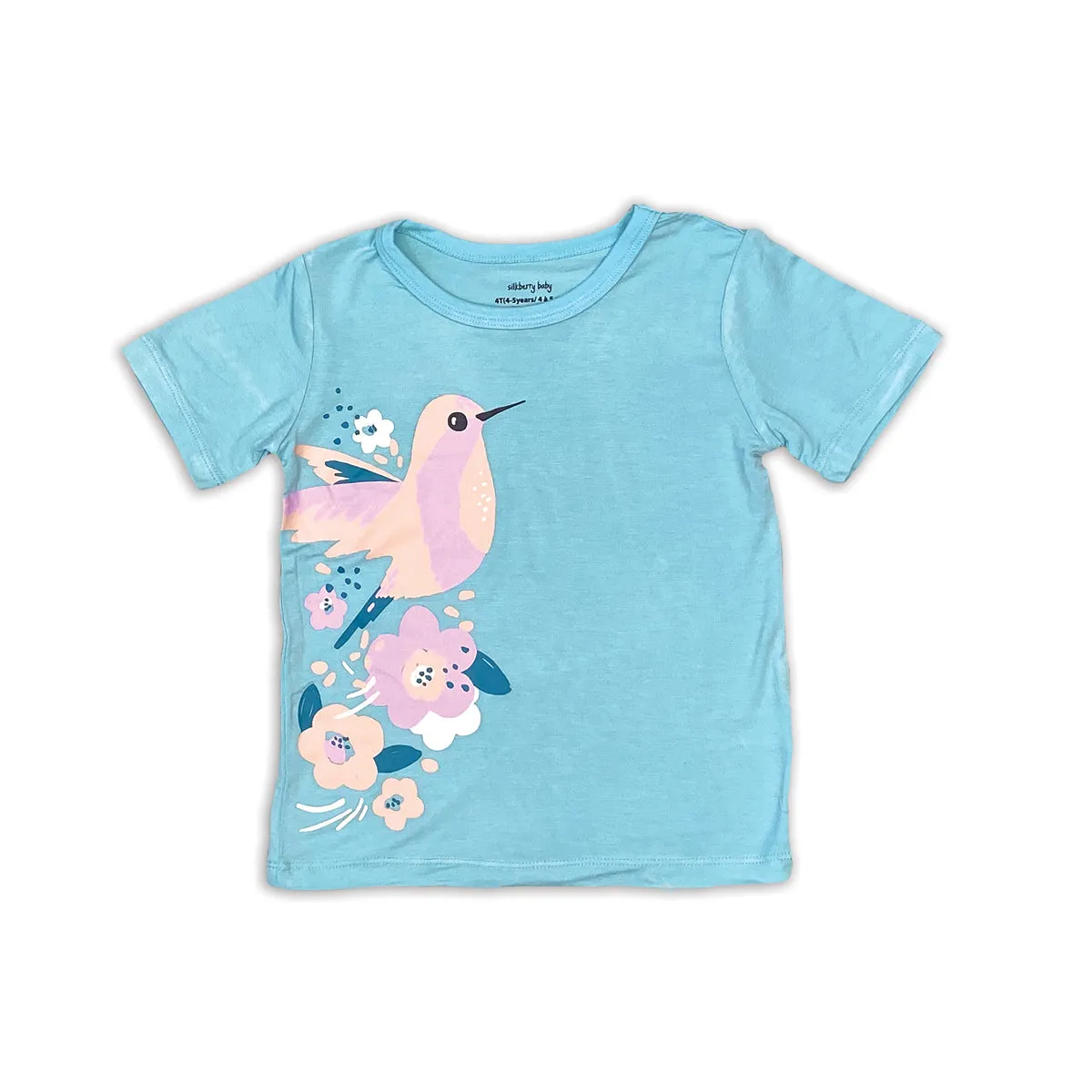 Bamboo Short Sleeve Graphic Tee (Cotton Candy)