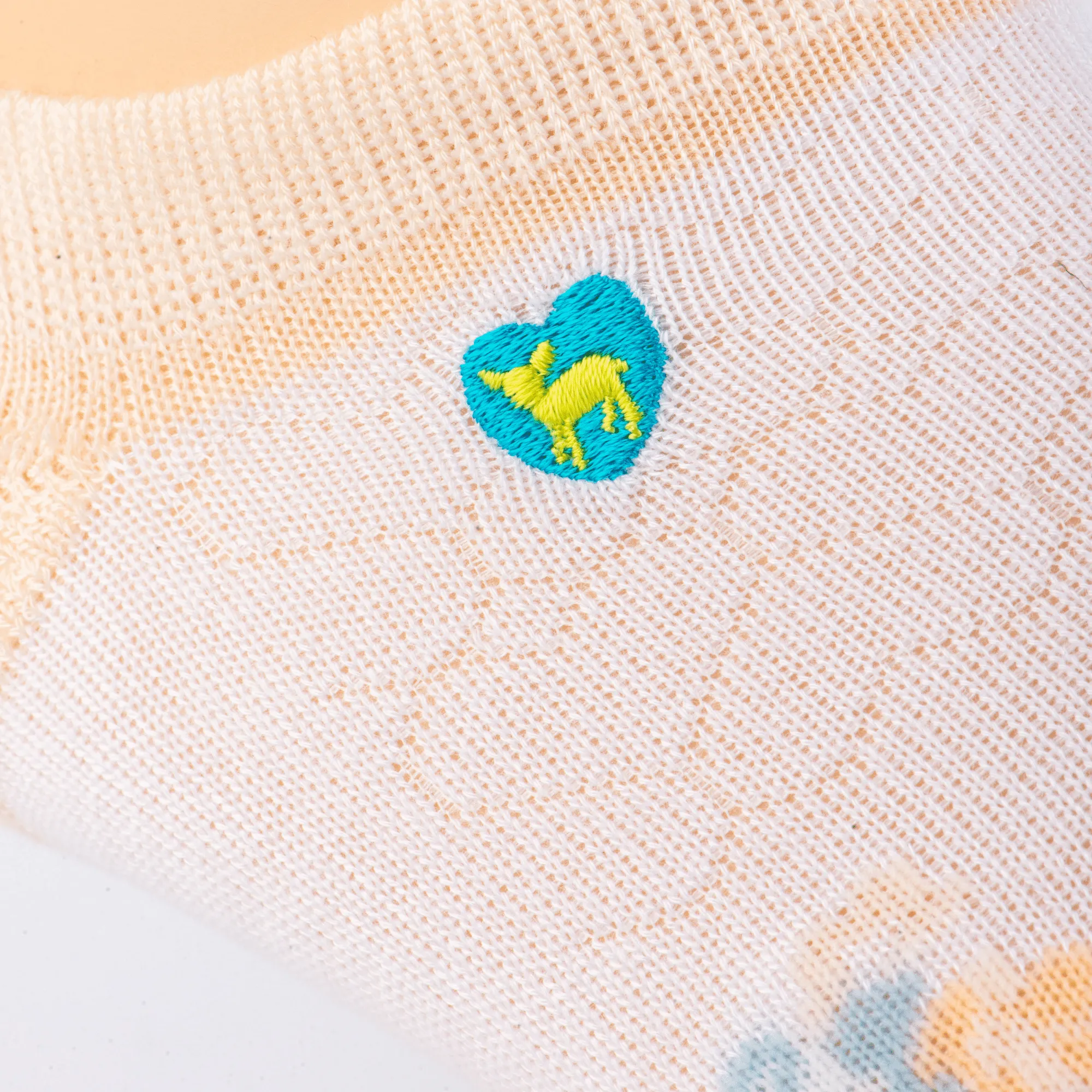 Bamboo Socks | Everyday Ankle | Spring Blossom Peach