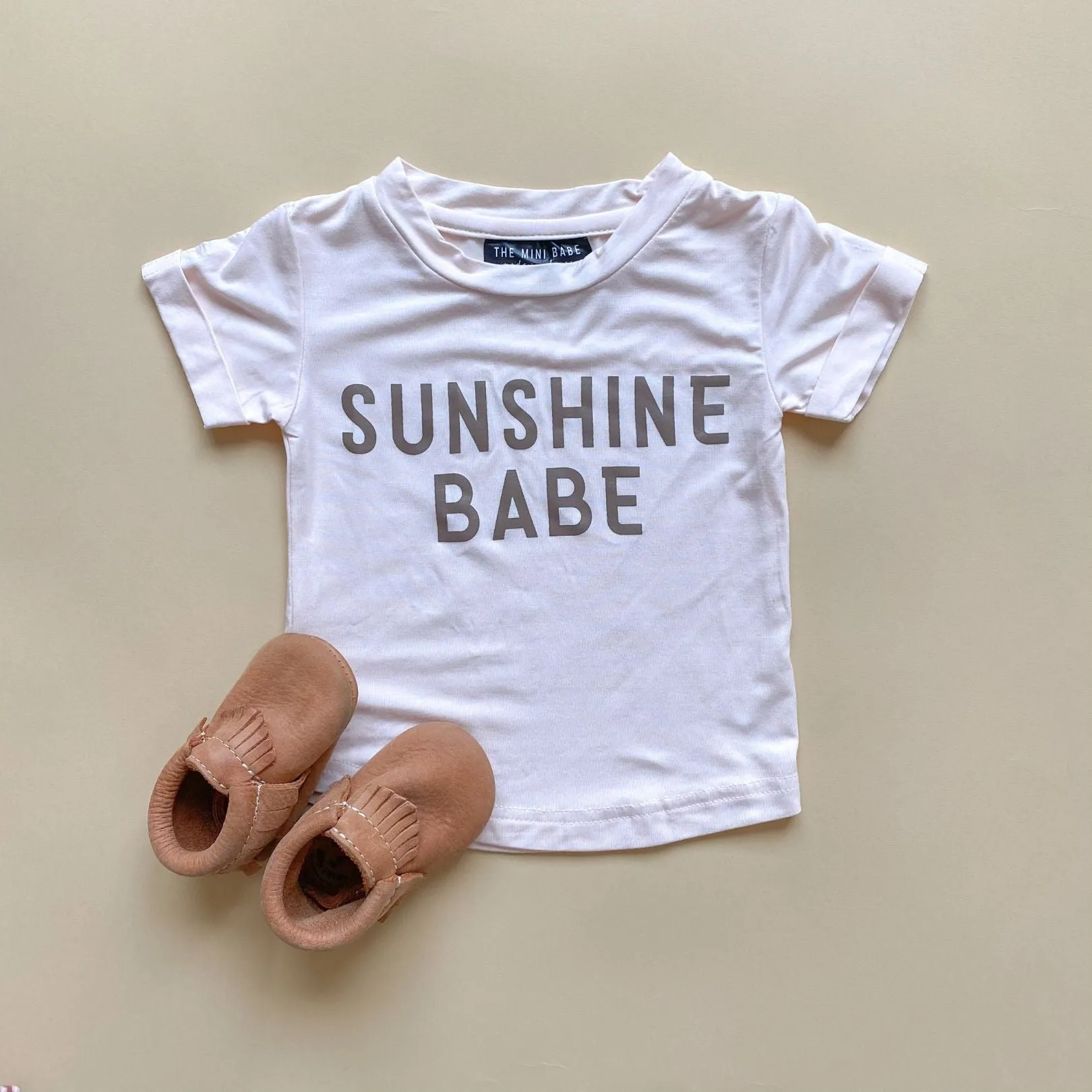 Bamboo Sunshine Tee- Blush