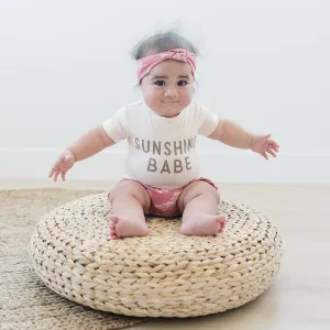 Bamboo Sunshine Tee- Blush
