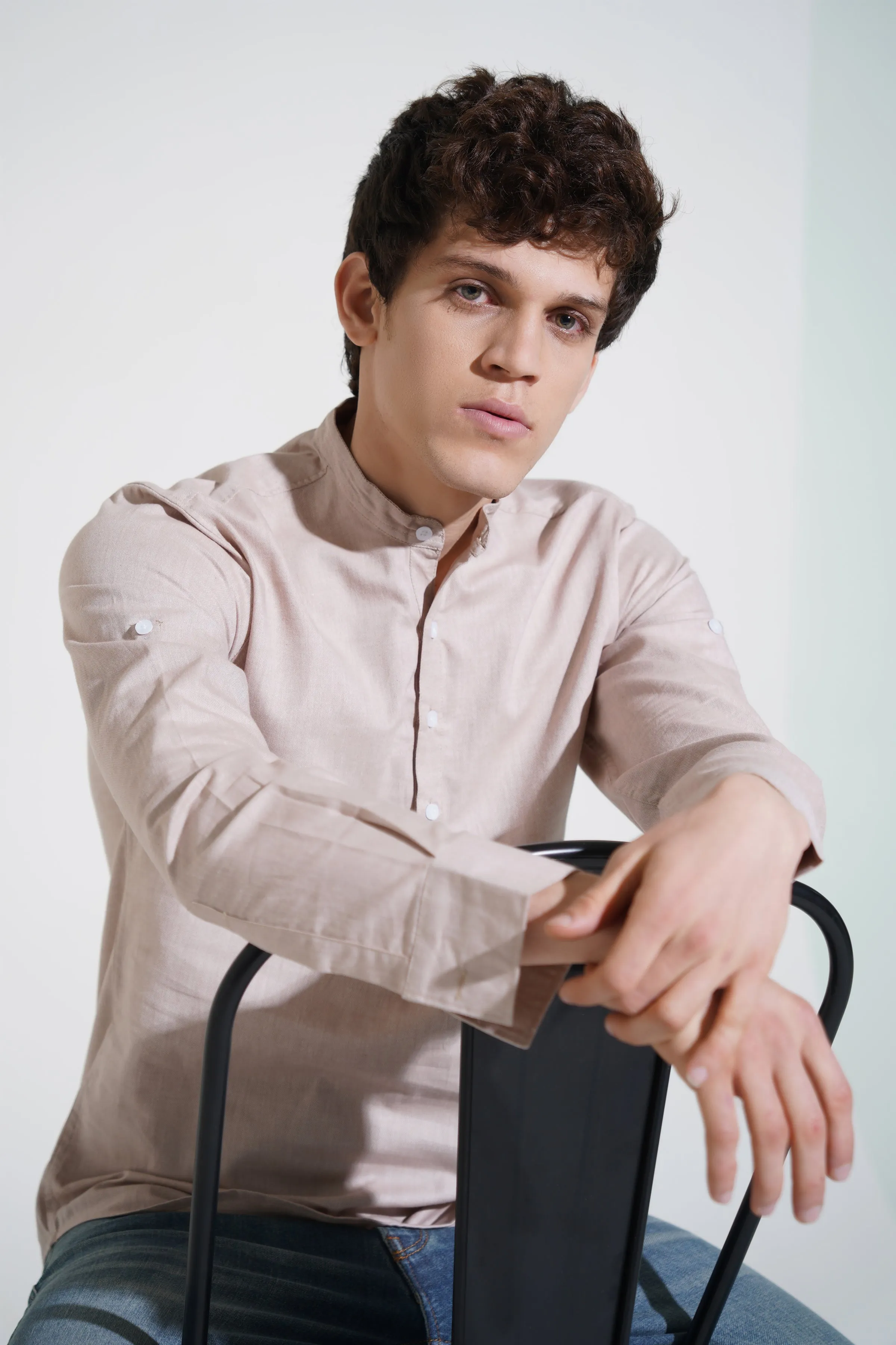Beige Casual Shirt FS