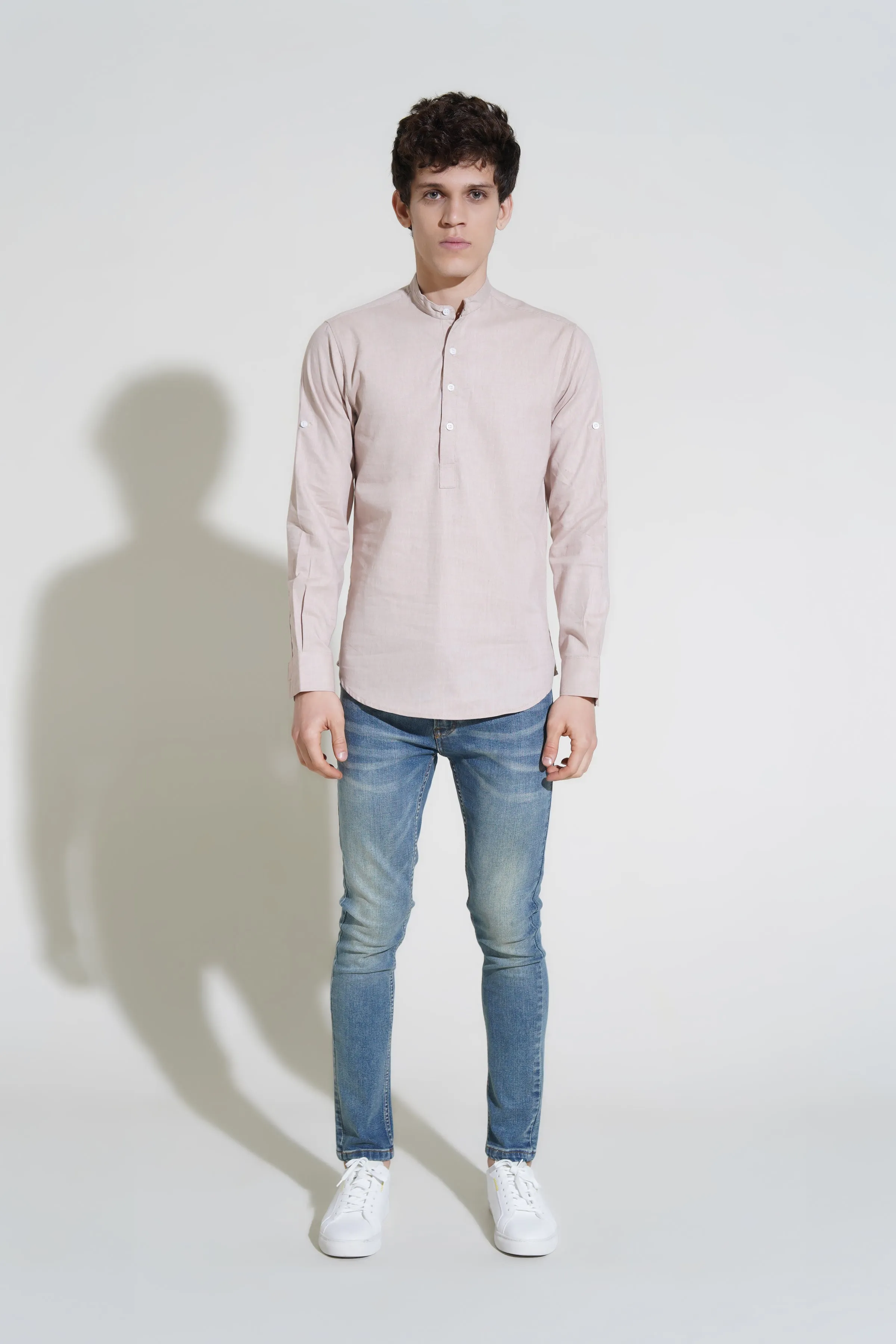Beige Casual Shirt FS