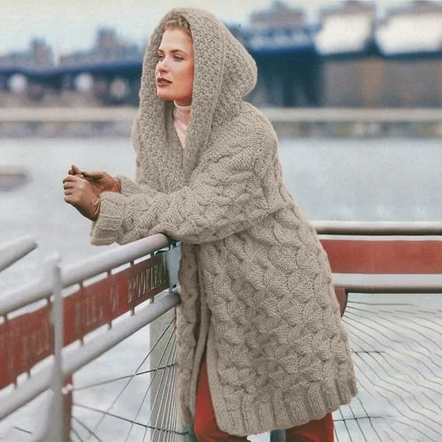 BerryBetty - Elegant Solid Knitted Cardigan