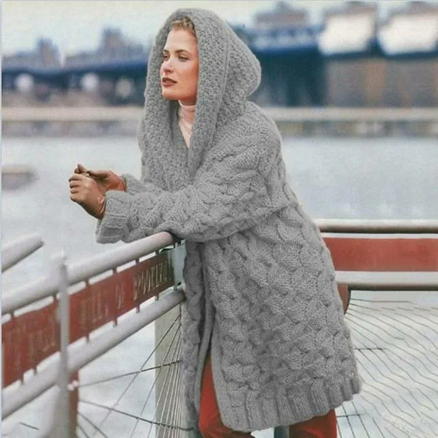 BerryBetty - Elegant Solid Knitted Cardigan