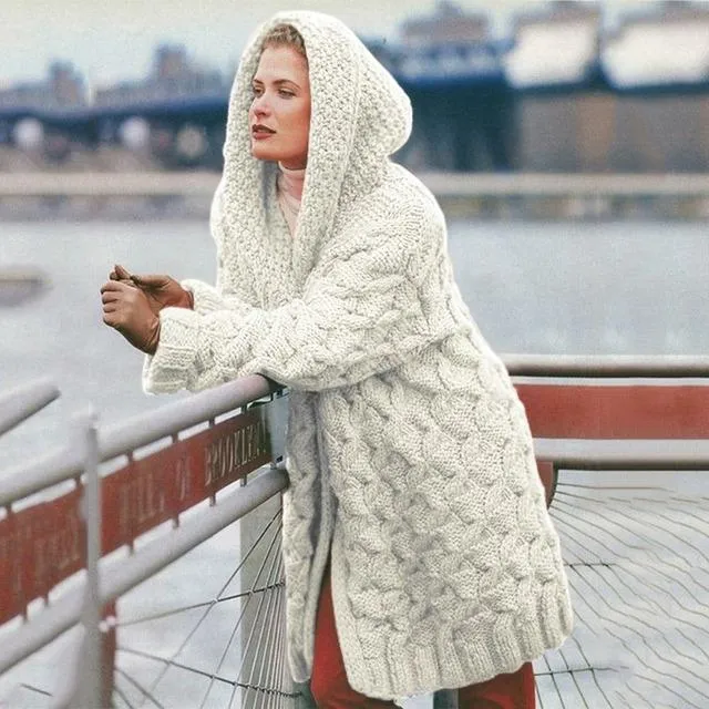 BerryBetty - Elegant Solid Knitted Cardigan