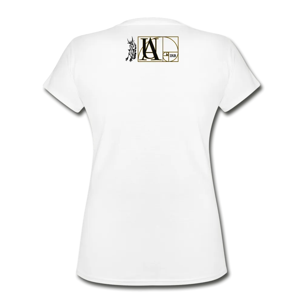 BLACK & WHITE COLLECTION WOMEN'S V-NECK T-SHIRT