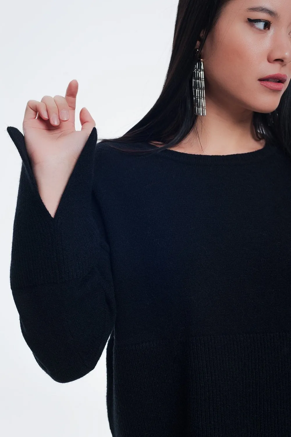 Black Long Sleeve Sweater