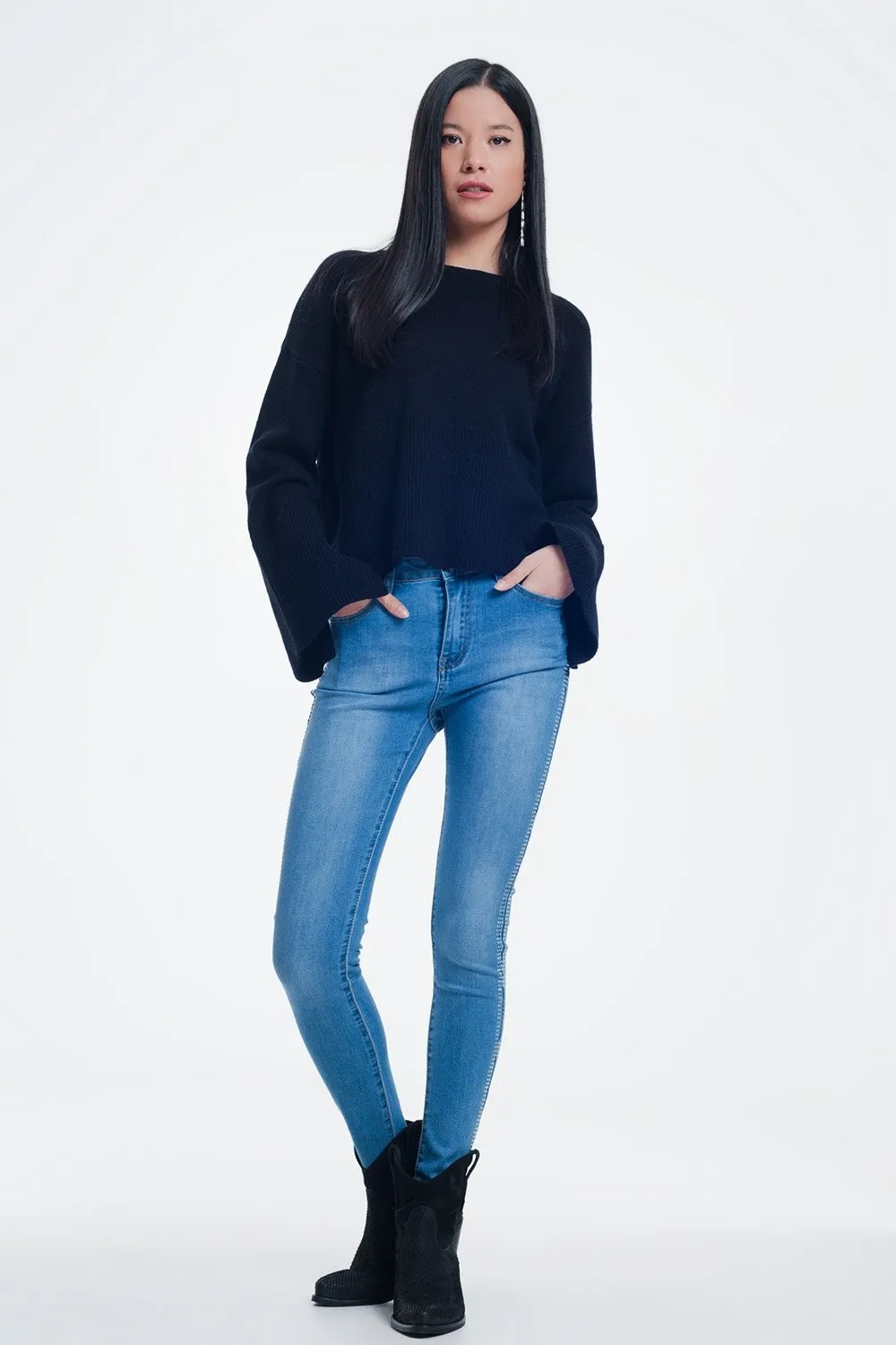 Black Long Sleeve Sweater