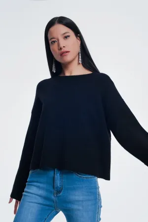 Black Long Sleeve Sweater