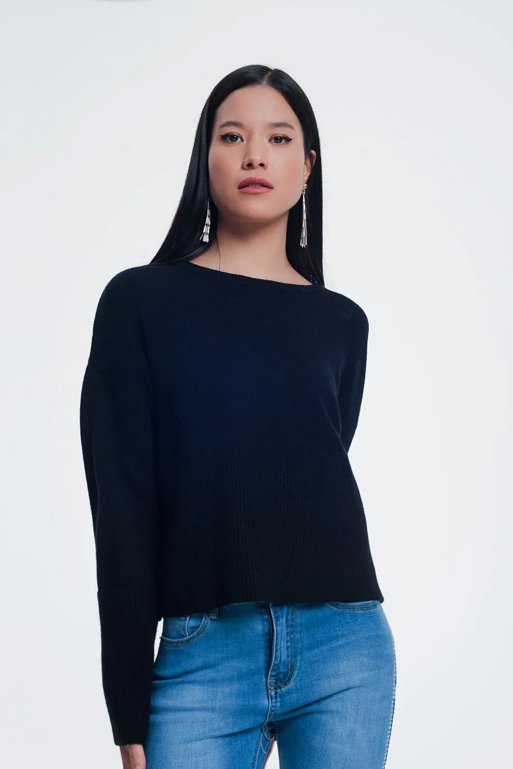 Black Long Sleeve Sweater