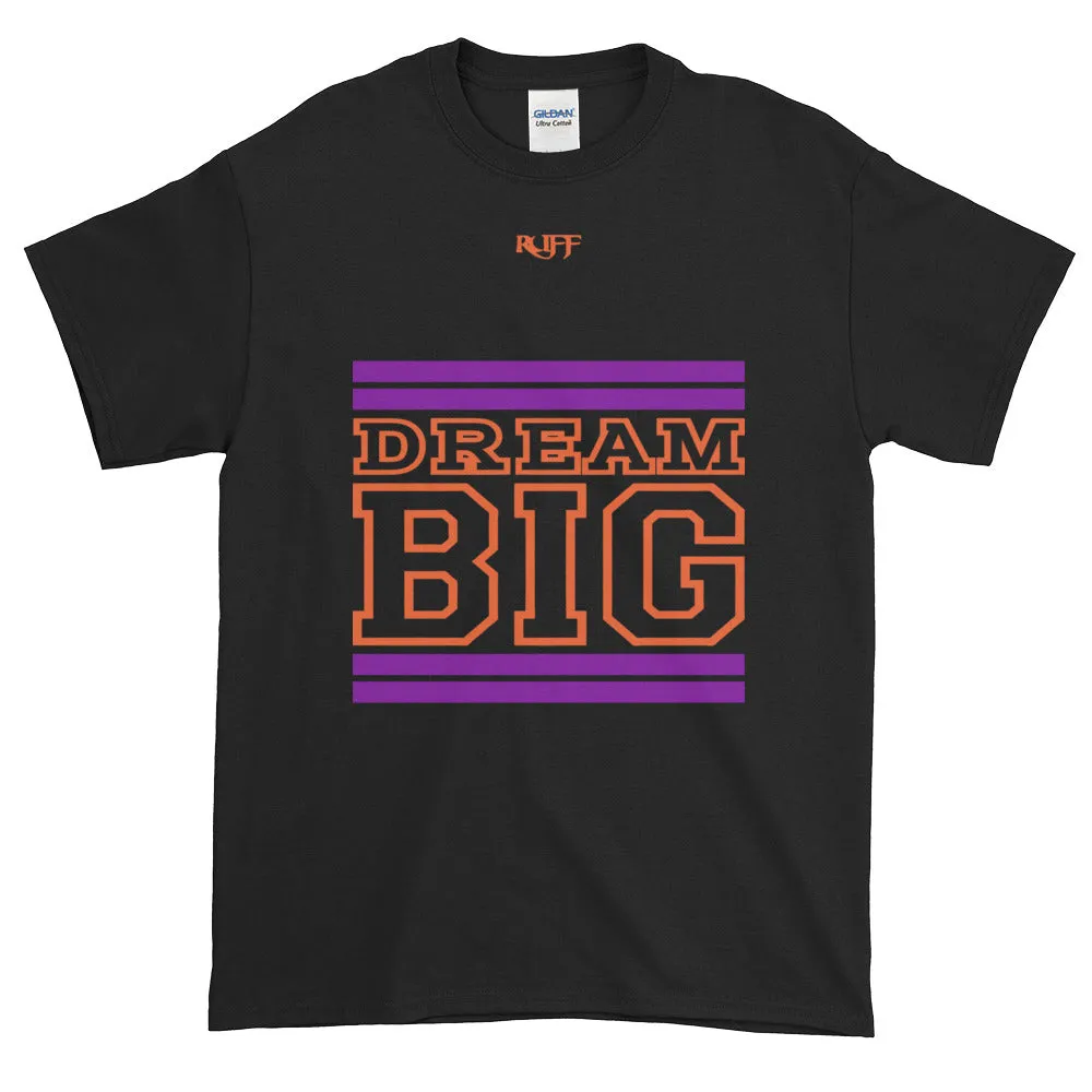 Black Purple and Orange Short-Sleeve T-Shirt