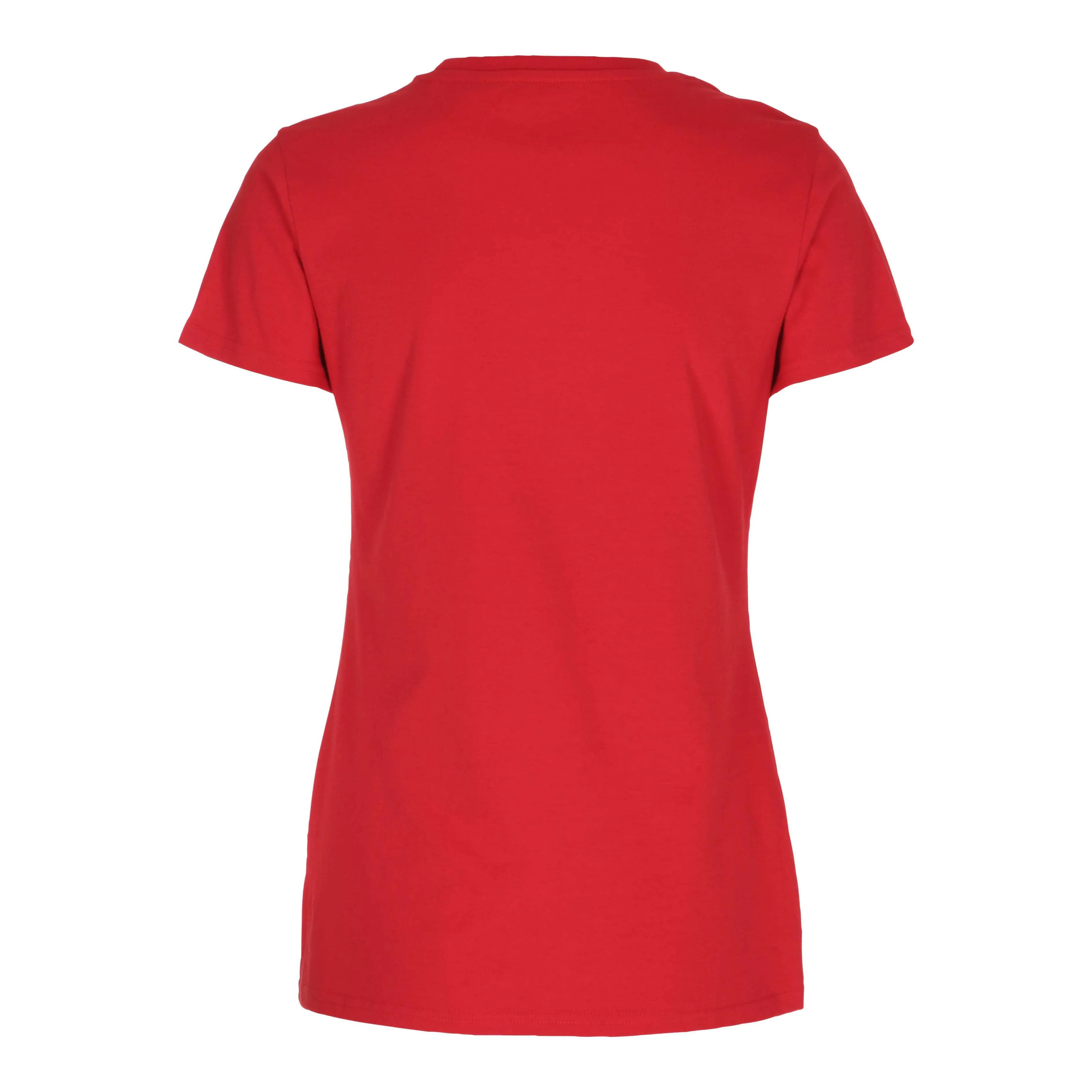 Blank - Lady Fitted Organic - T-shirts - Red