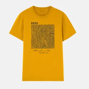 Blend with Nature T-shirt Mustard