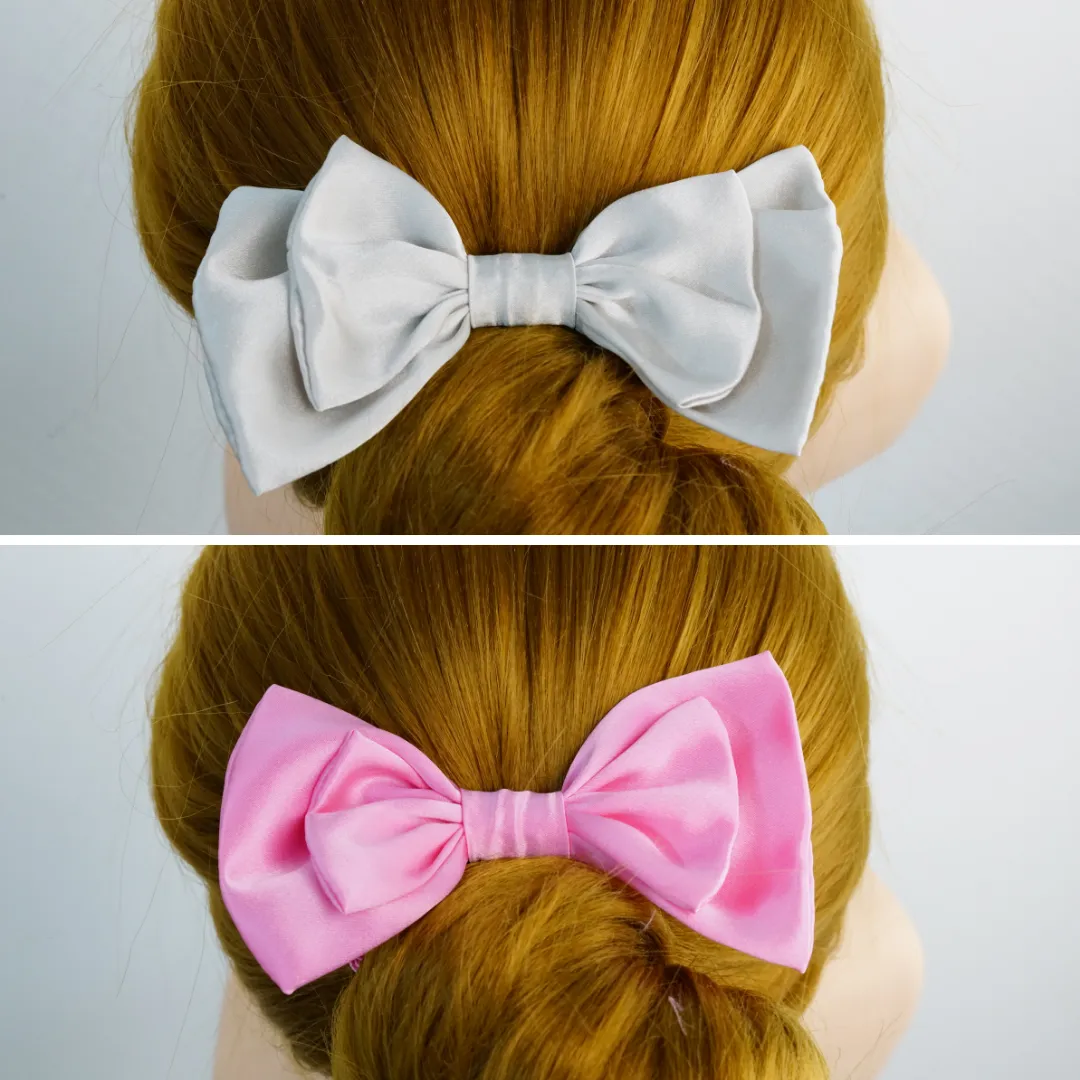 Bow Silk Mini Scrunchie Custom Wholesale