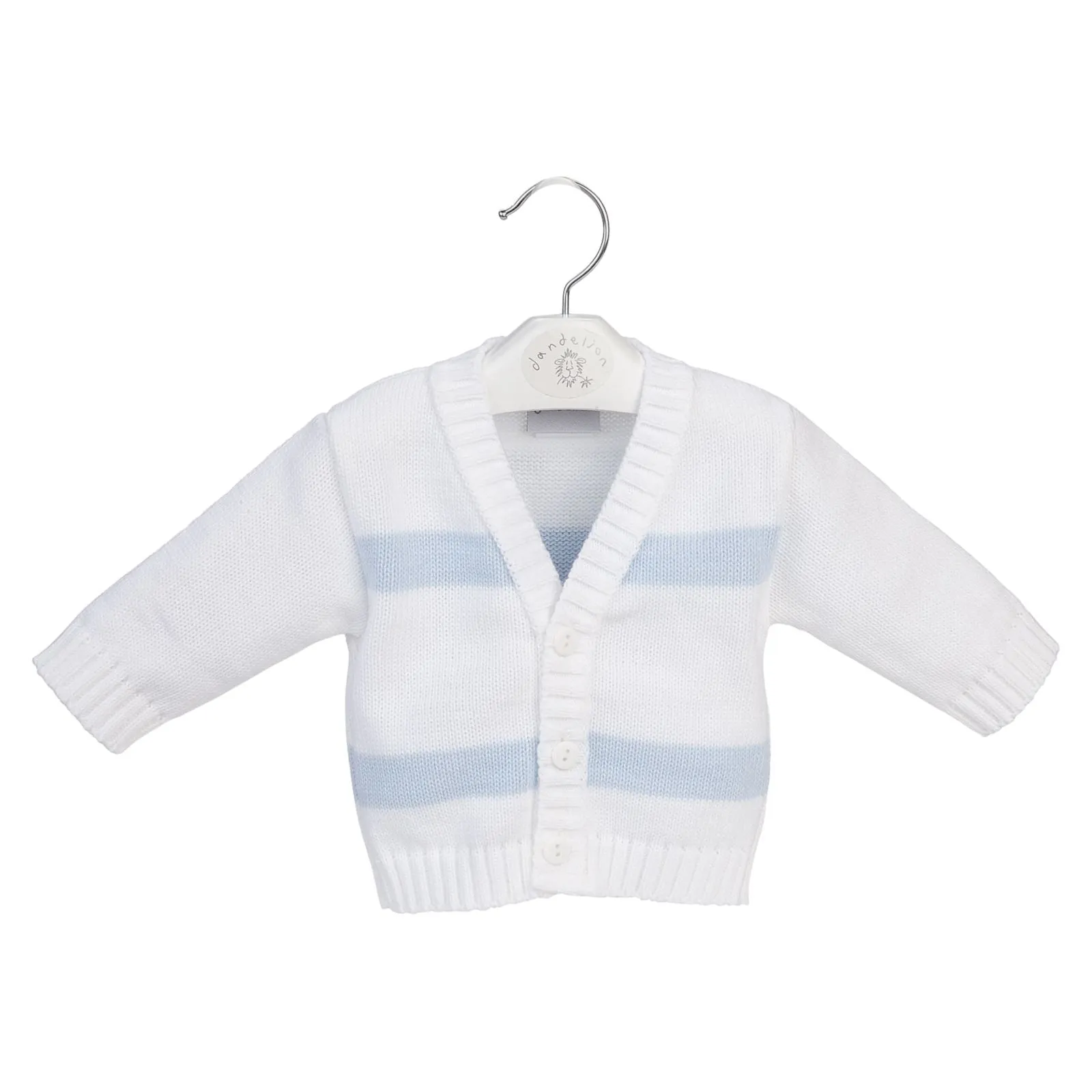 Boys Boat Striped Cardigan