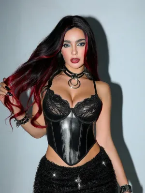 Bra Sexy con Aros y Encaje en Cherry Vibes