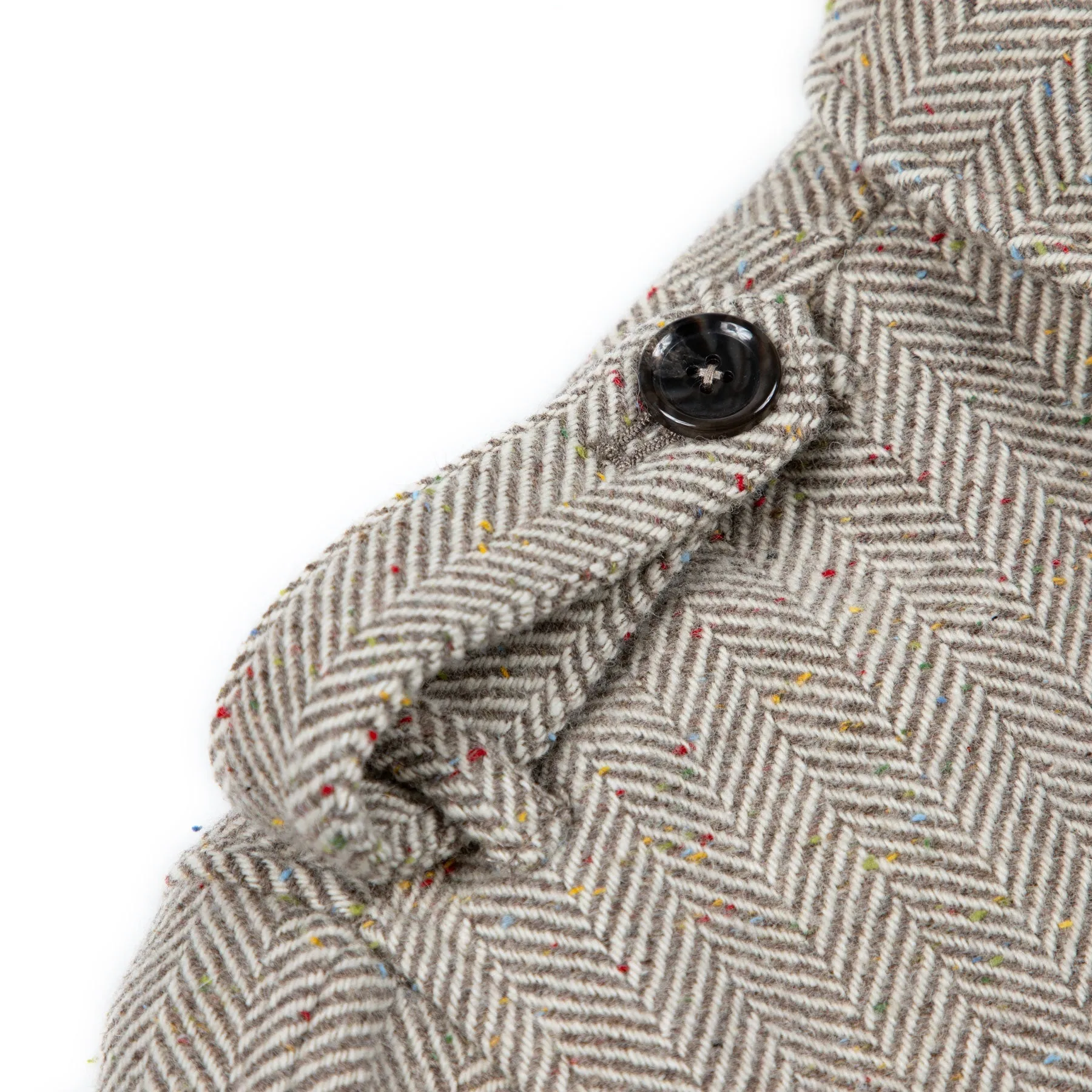 BRUSHED NEPS TRENCH COAT by GOLF WANG