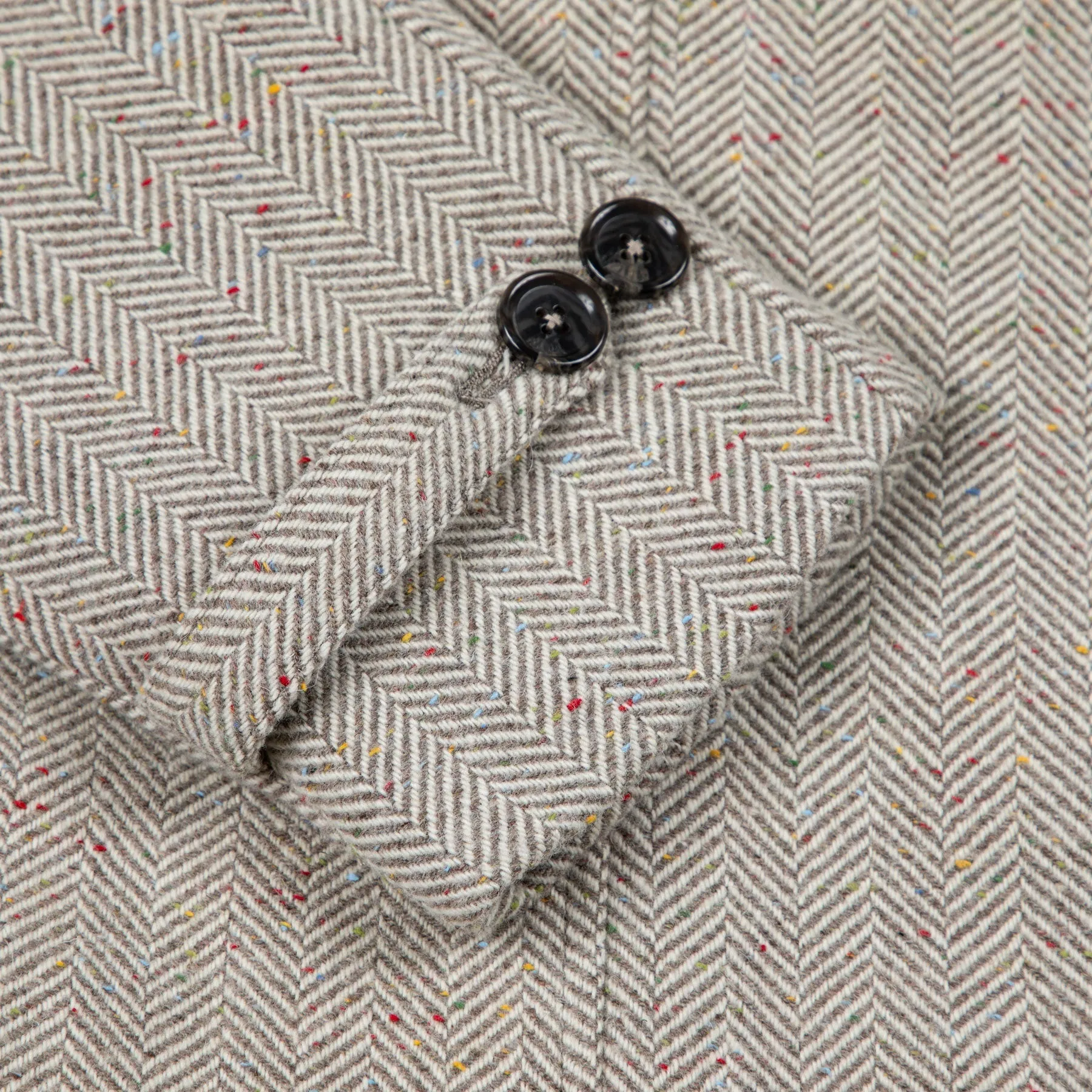 BRUSHED NEPS TRENCH COAT by GOLF WANG