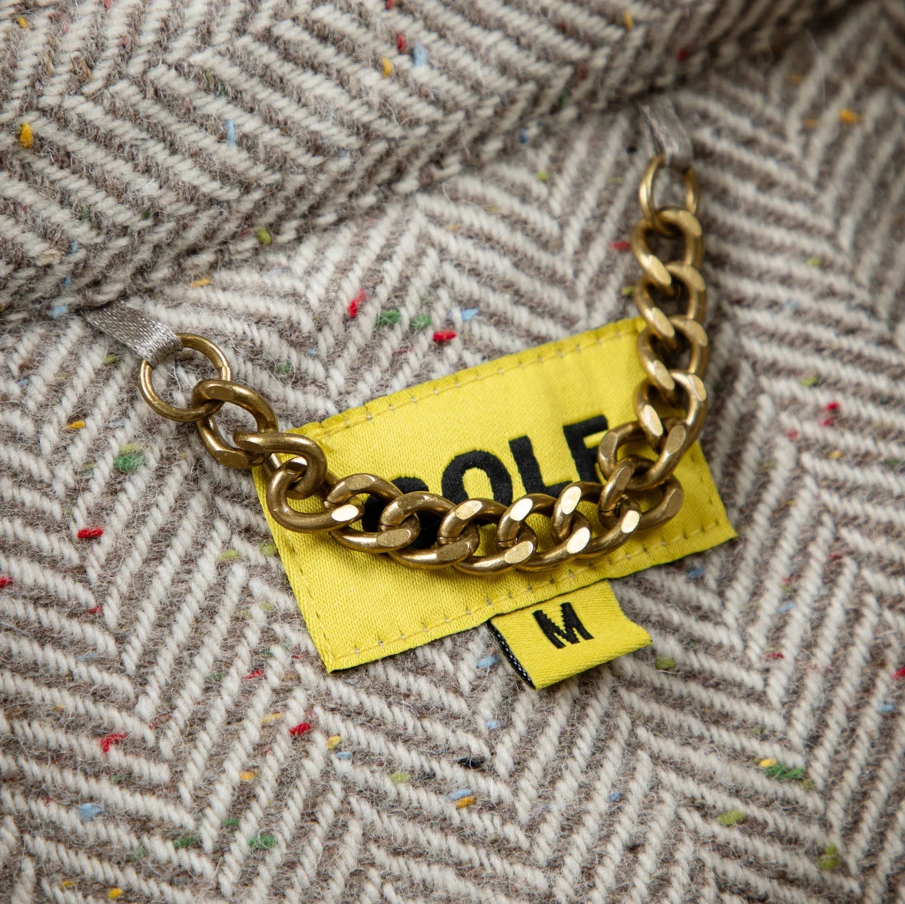 BRUSHED NEPS TRENCH COAT by GOLF WANG
