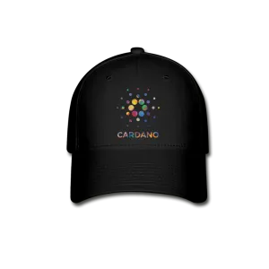 Cardano ADA Crypto Colorful Logo Premium Flex Fitted Baseball Hat