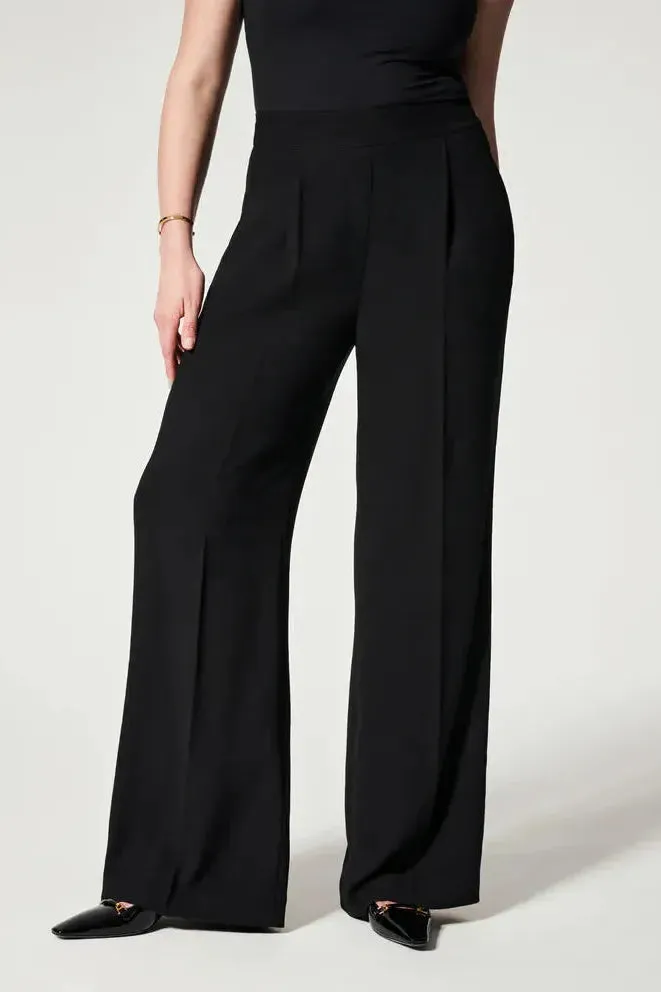 Carefree Crepe Pleated Trouser