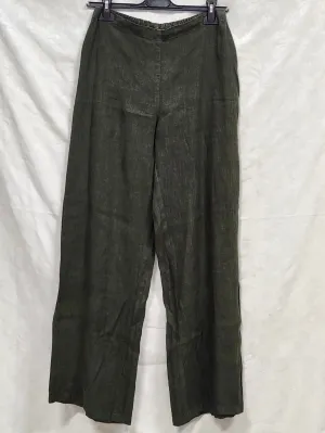 CC Linen pull on elastic waist pant