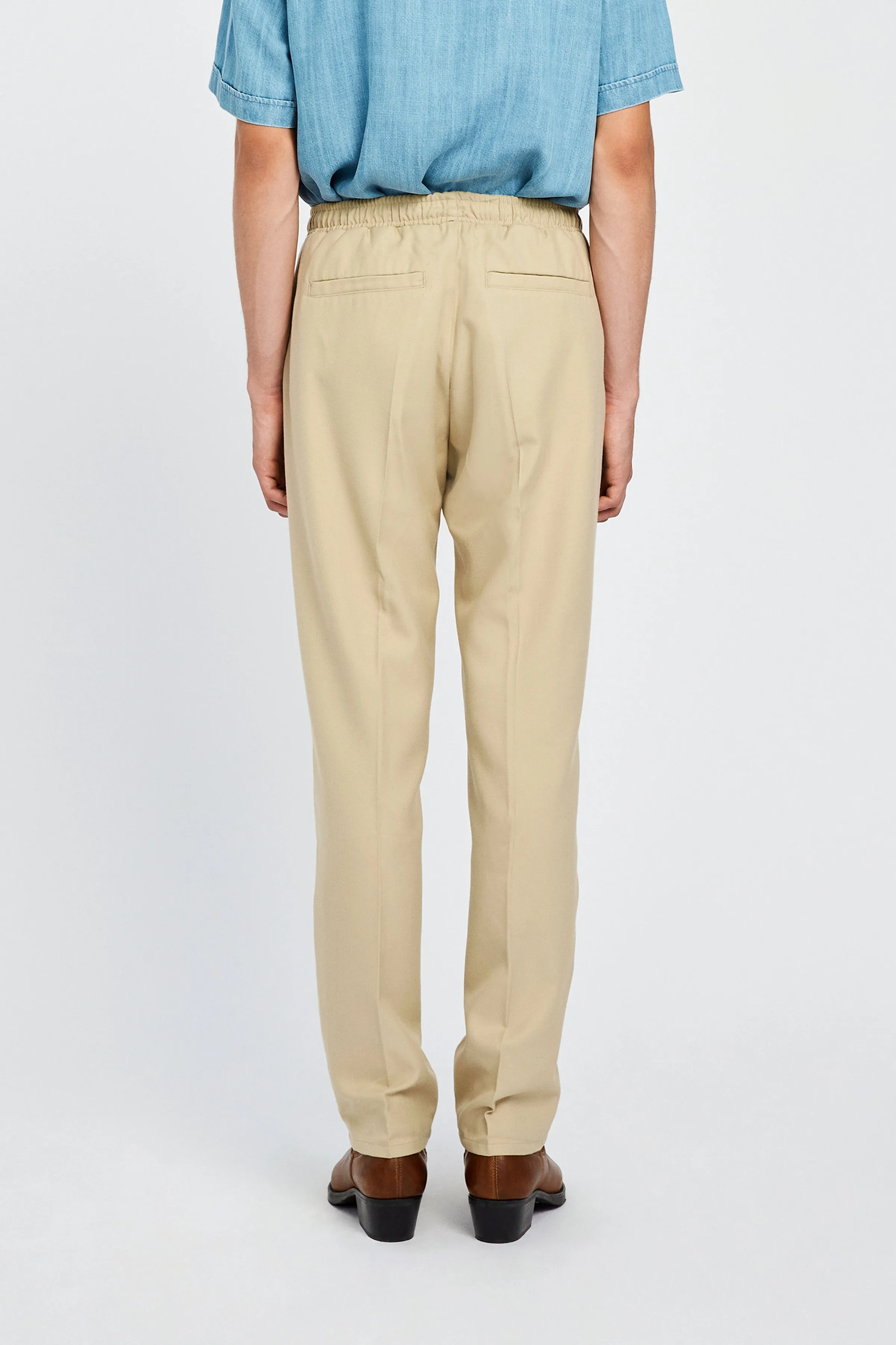 Chase Suit Trousers - Warm Grey