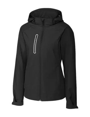 Clique Milford Waterproof Softshell Full Zip Hooded Womens Jacket