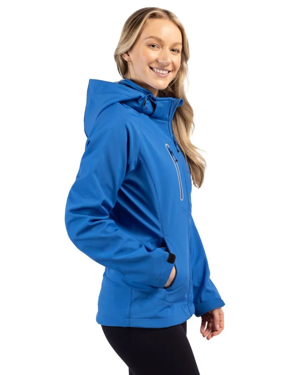 Clique Milford Waterproof Softshell Full Zip Hooded Womens Jacket