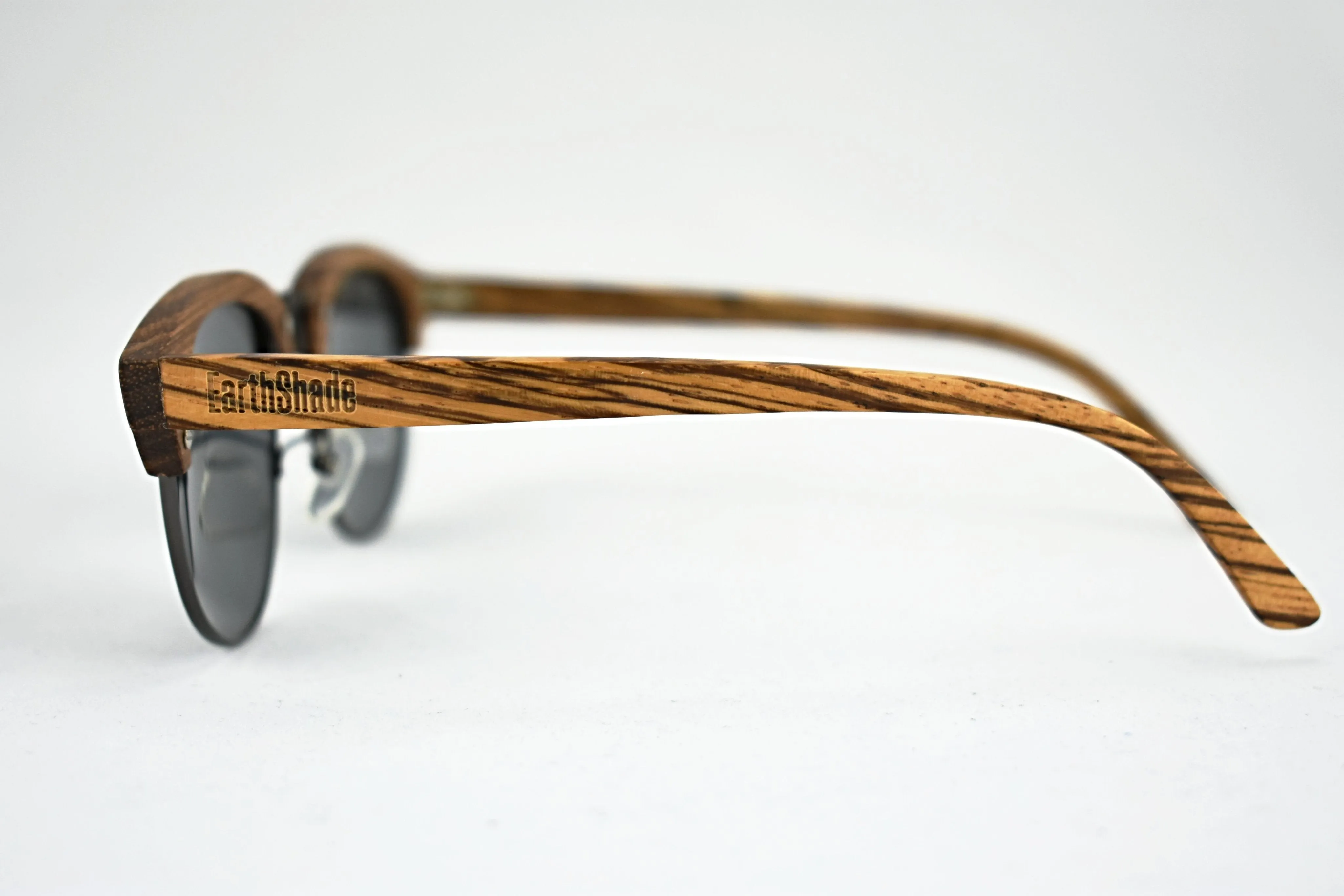 Club - Classic Wood Sunglasses
