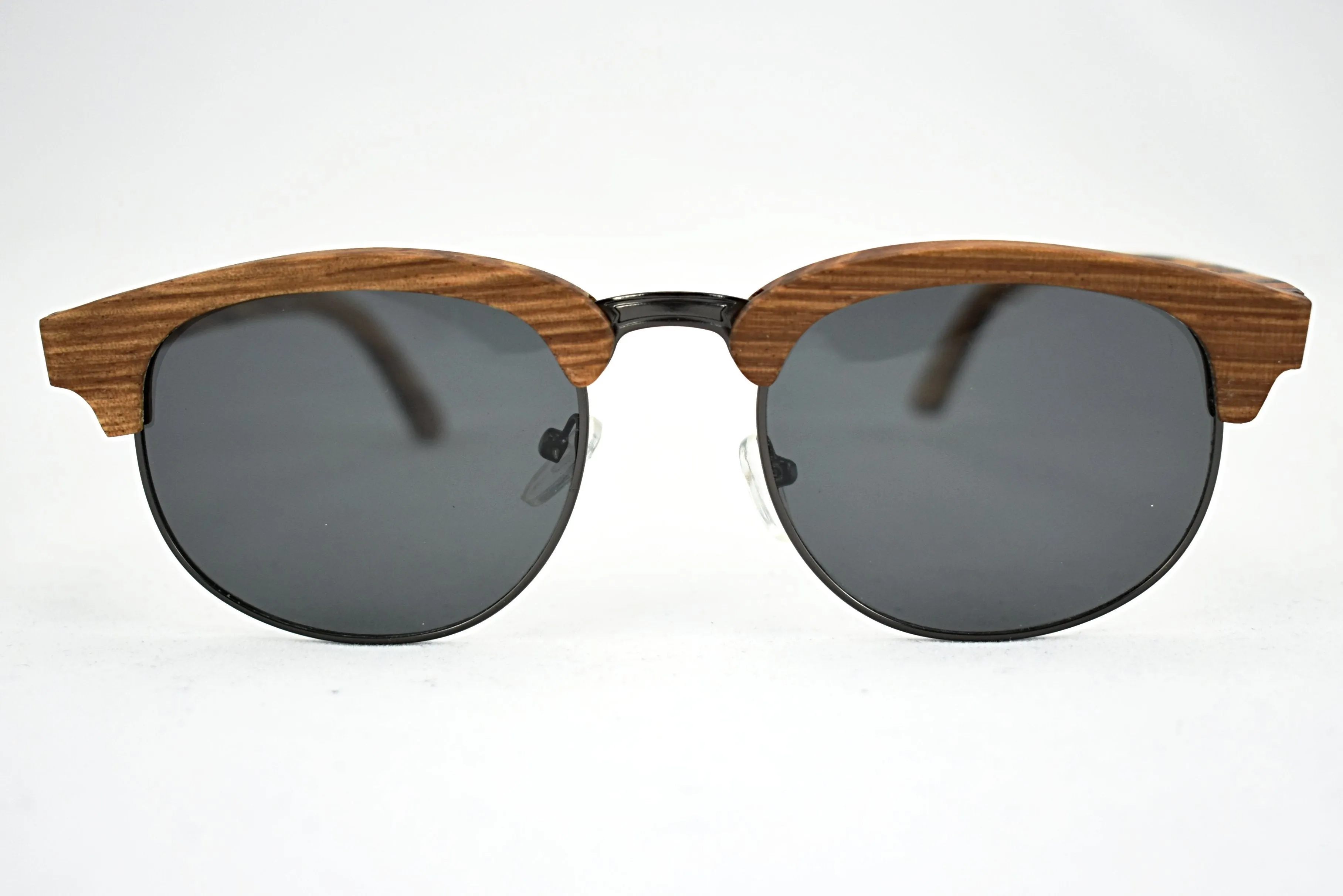 Club - Classic Wood Sunglasses