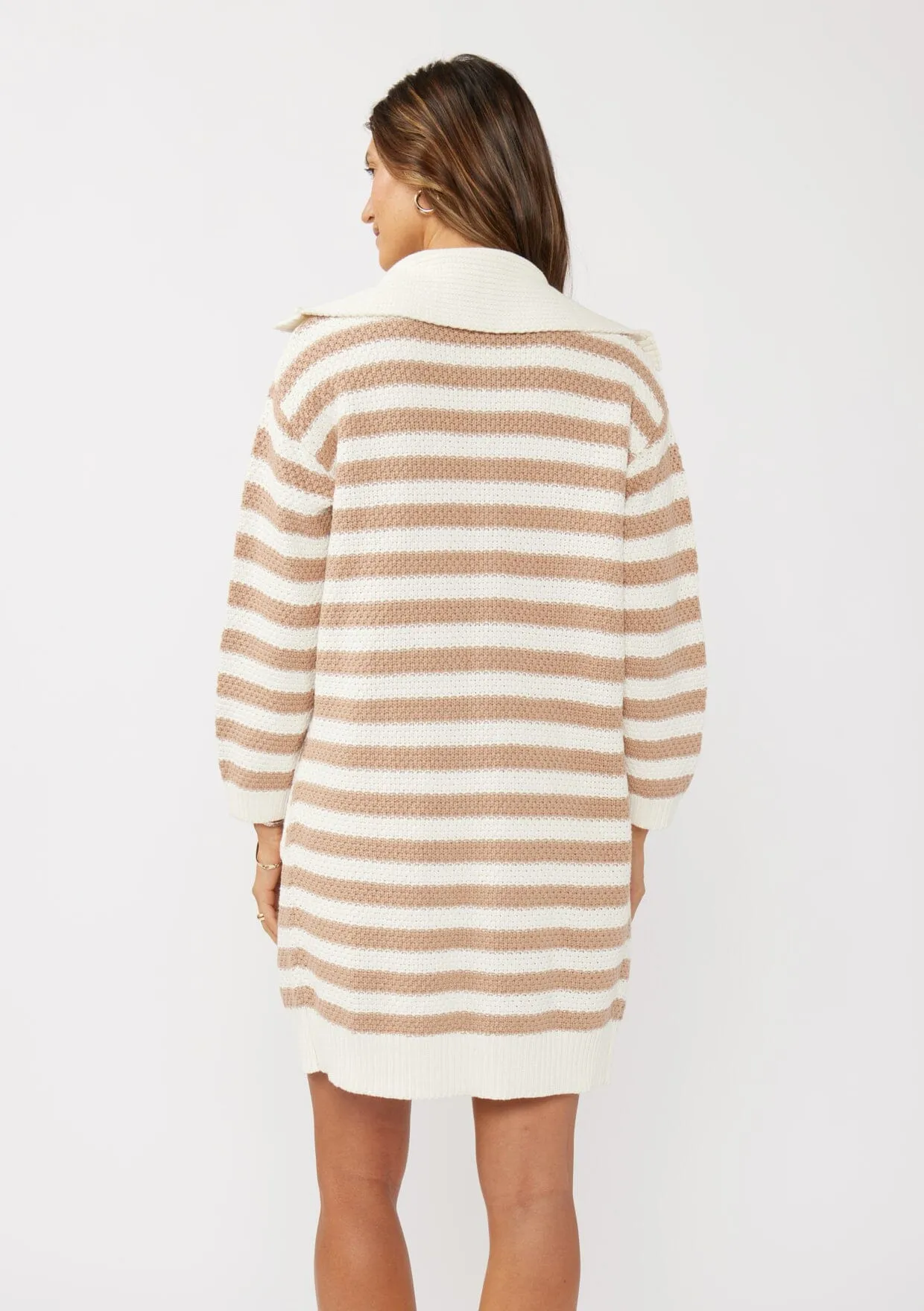 Coastal Striped Cardigan