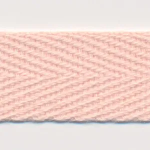 Cotton Herringbone Tape #08 Peach Beige