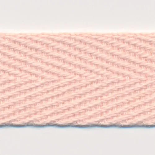 Cotton Herringbone Tape #08 Peach Beige